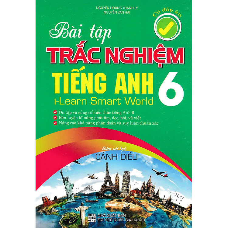 Bài Tập Trắc Nghiệm Tiếng Anh 6 - Có Đáp Án (Bám Sát SGK Cánh Diều I-Learn Smart World)_HA