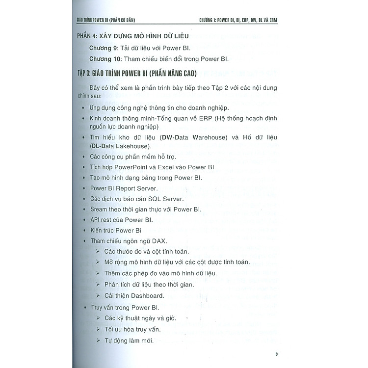 Giáo Trình Power Bi (Phần Cơ Bản) - Ảnh 5