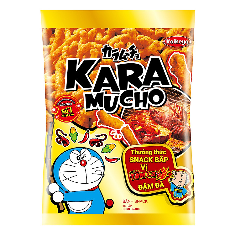 Snack Bắp Karamucho Vị Tôm Cay (40g)