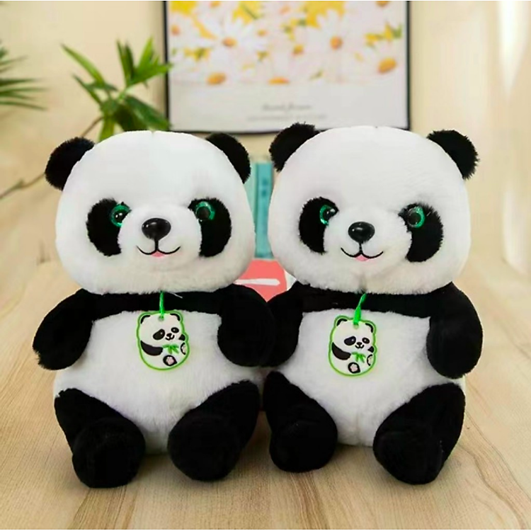Mua Gấu bông panda 22cm dễ thương Chính hãng Tiết kiệm - Hình ảnh 2
