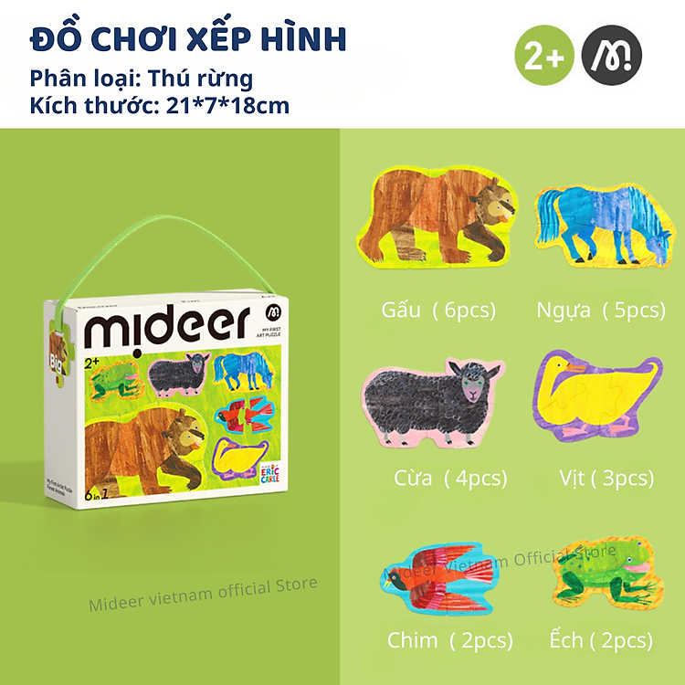 Đồ Chơi Ghép Hình Mideer Cho Bé Chính hãng Ưu đãi - Hình ảnh 3