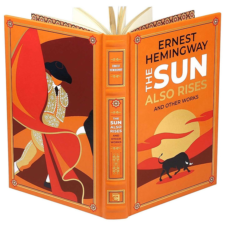 The Sun Also Rises and Other Works (Leather-bound Classics) - Ảnh 3