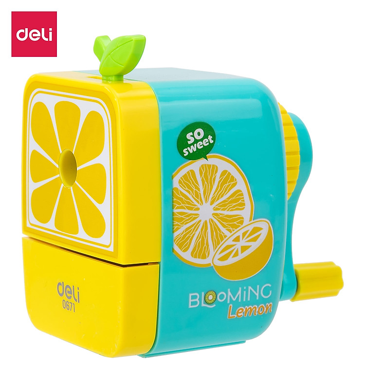 Gọt Chì Quay Tay Hình Hoa Quả Deli (1 chiếc)