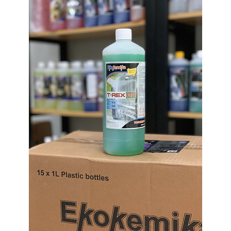 Nước Rửa Xe Không Chạm Đặc Biệt T-rex 80 Ekokemika - (1l) - Hàng Chính Hãng
