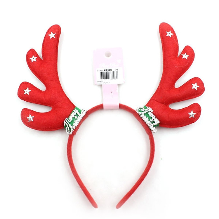 Cài Tóc Giáng Sinh-Noel Sừng Nai 06