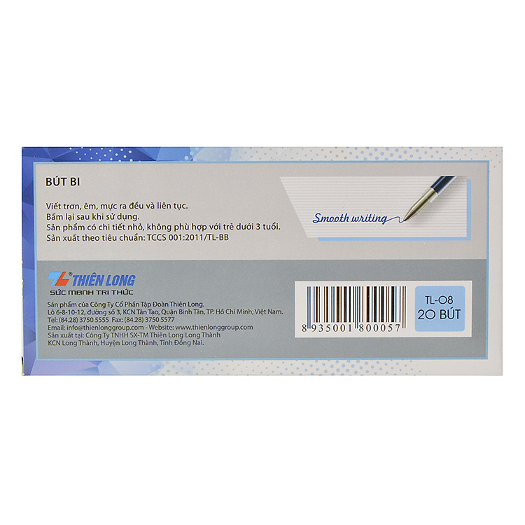 Bút Bi Thiên Long TL-08 (20 chiếc)