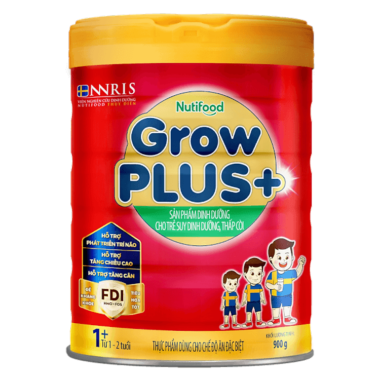 Mua tại Tiki: Sữa bột GrowPLUS+ Đỏ 900 Gr cho trẻ Chính hãng, giá tốt