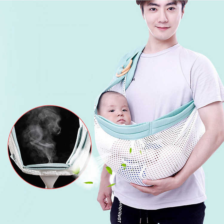 Đai địu em bé 0-36 tháng dùng trong 4 mùa