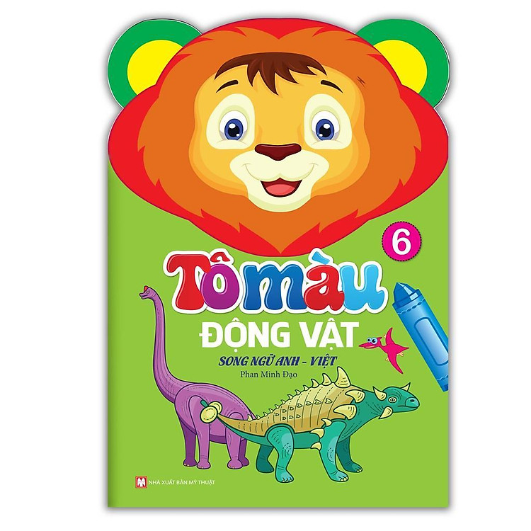 Tô Màu Động Vật – Song Ngữ Anh Việt (Tập 6)