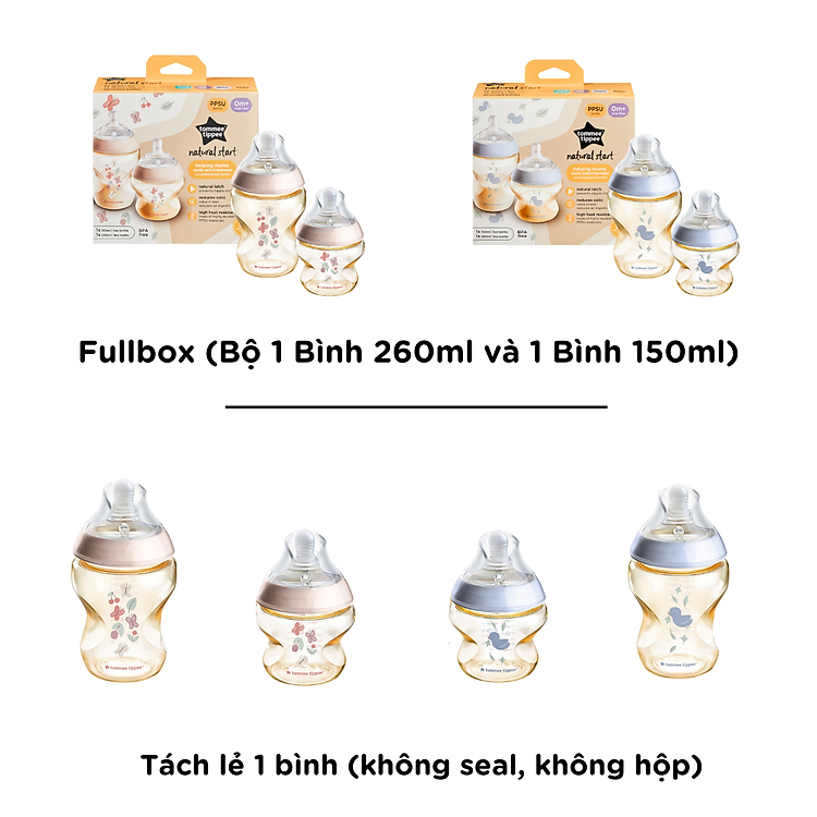 Mua Bình Sữa PPSU Tommee Tippee 260ml & 150ml Chính hãng Giá tốt - Hình ảnh 3