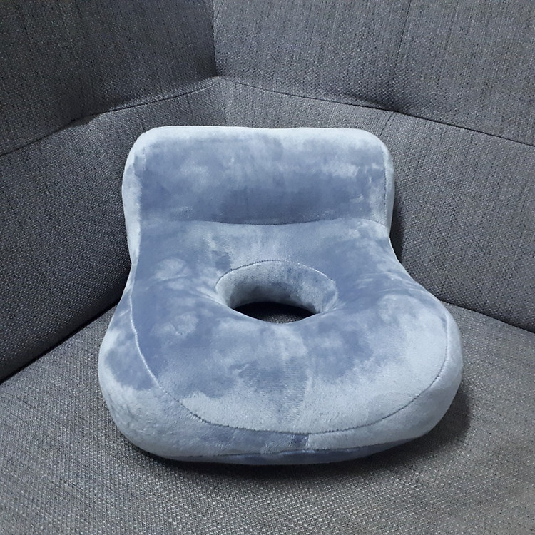 Gối ngủ trưa văn phòng đa năng - xám