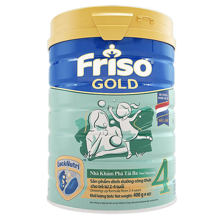 Sữa Bột Frisolac Gold 4 Cho Trẻ Từ 2-4 Tuổi 400g