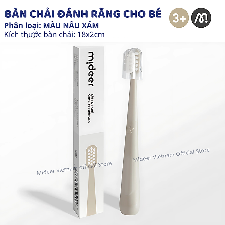 Bàn chải đánh răng Mideer cho bé Chính hãng Ưu đãi - Hình ảnh 3