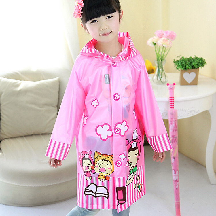 Áo Mưa Họa Tiết Cho Bé Kendo R1