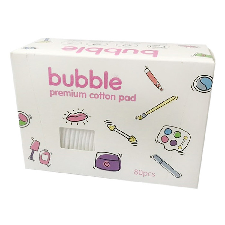 Bông tẩy trang cao cấp Bubble 80M - B01