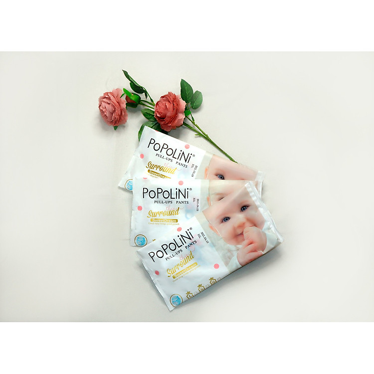 Tã quần Popolini size M 48 miếng Giá tốt - Hình ảnh 4
