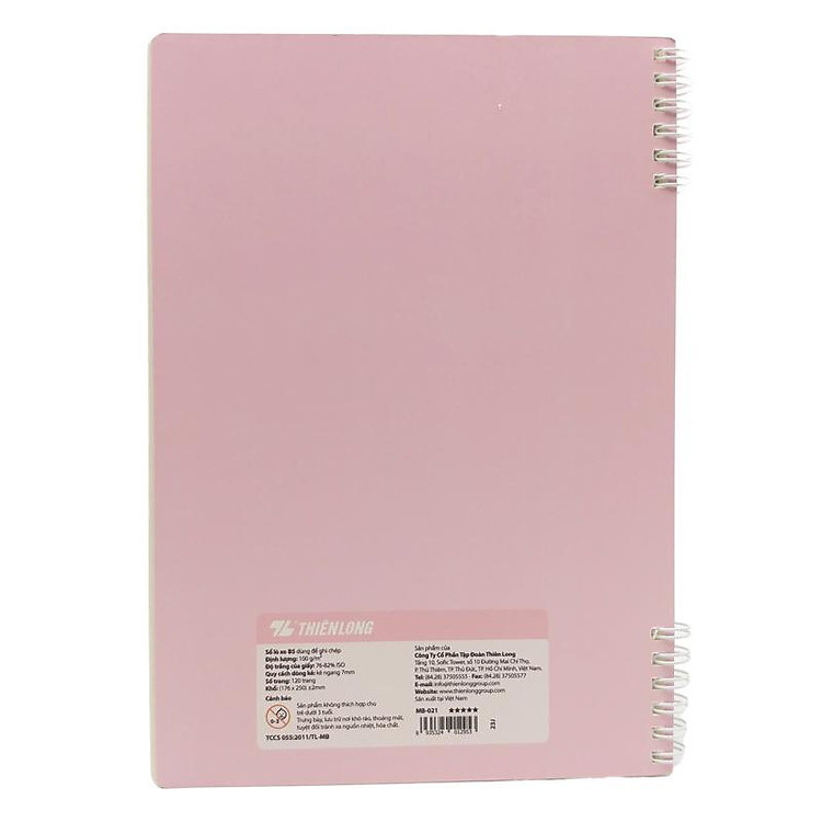 Sổ Lò Xo B5 Kẻ Ngang (120 trang, 100gsm) - Ảnh 5