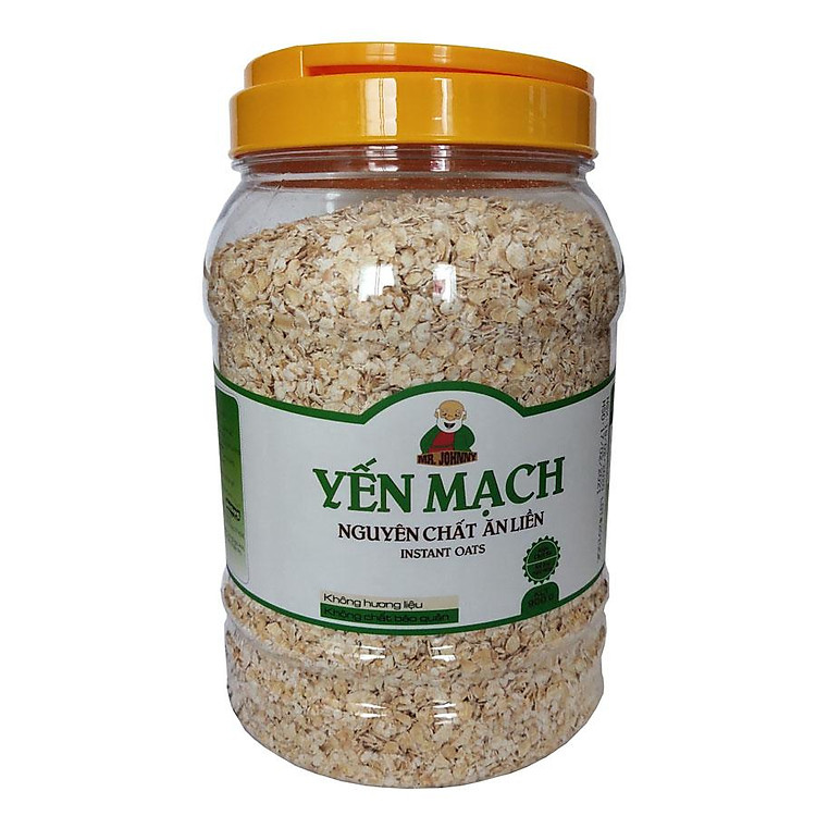 Yến mạch ăn liền (Instant oats) MR JOHNNY 800G - Tặng thêm 100G