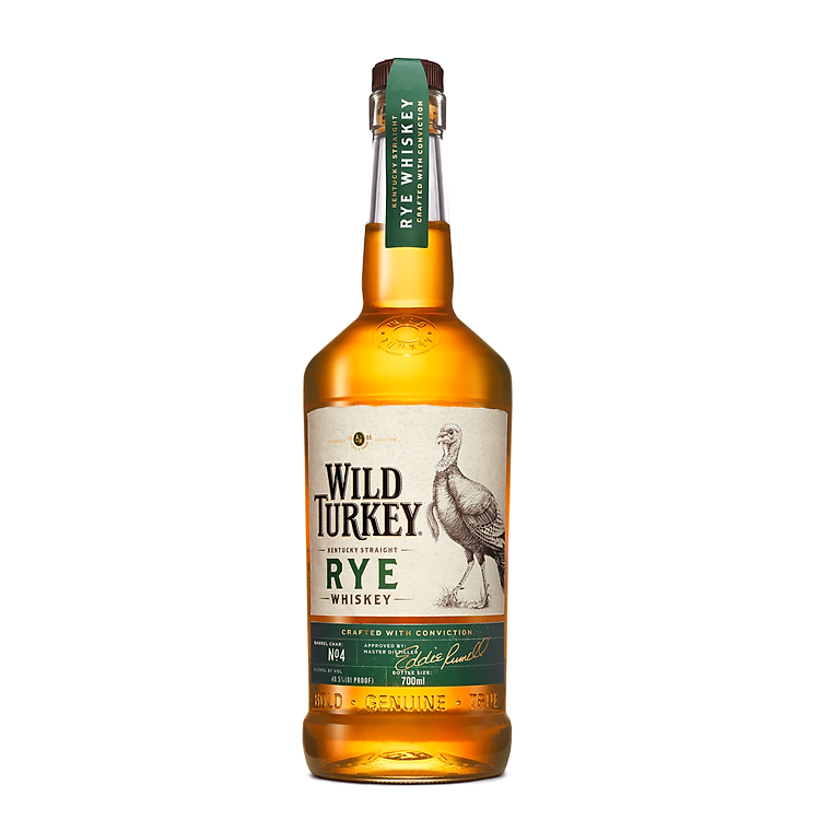 Rượu Wild Turkey Kentucky Straight RYE Whiskey 40.5% 1x700ml