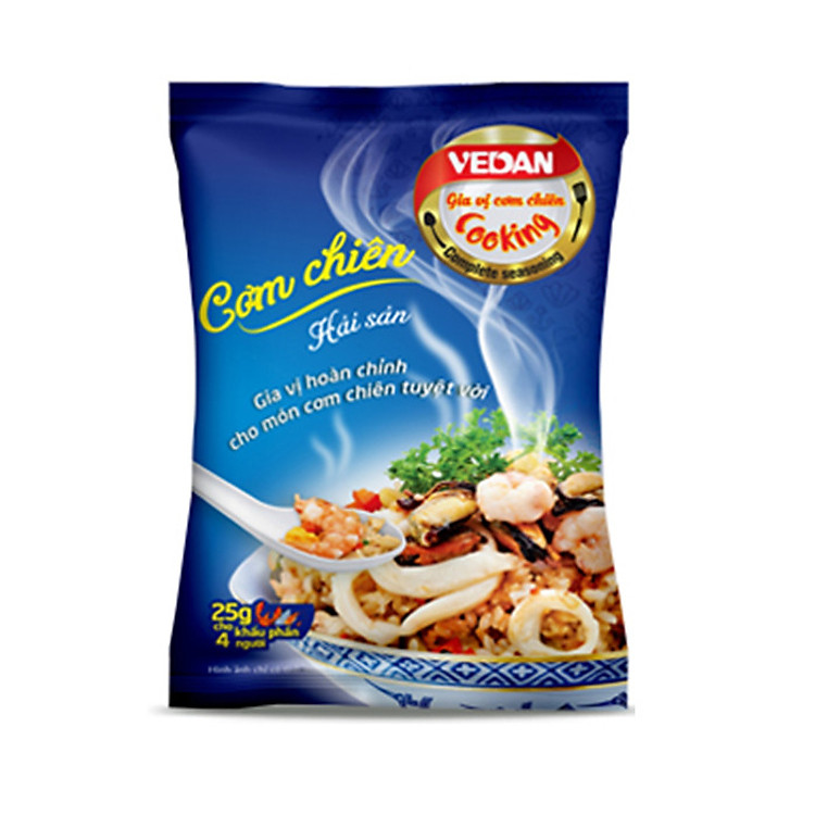 Gia vị cơm chiên hải sản Vedan 25g