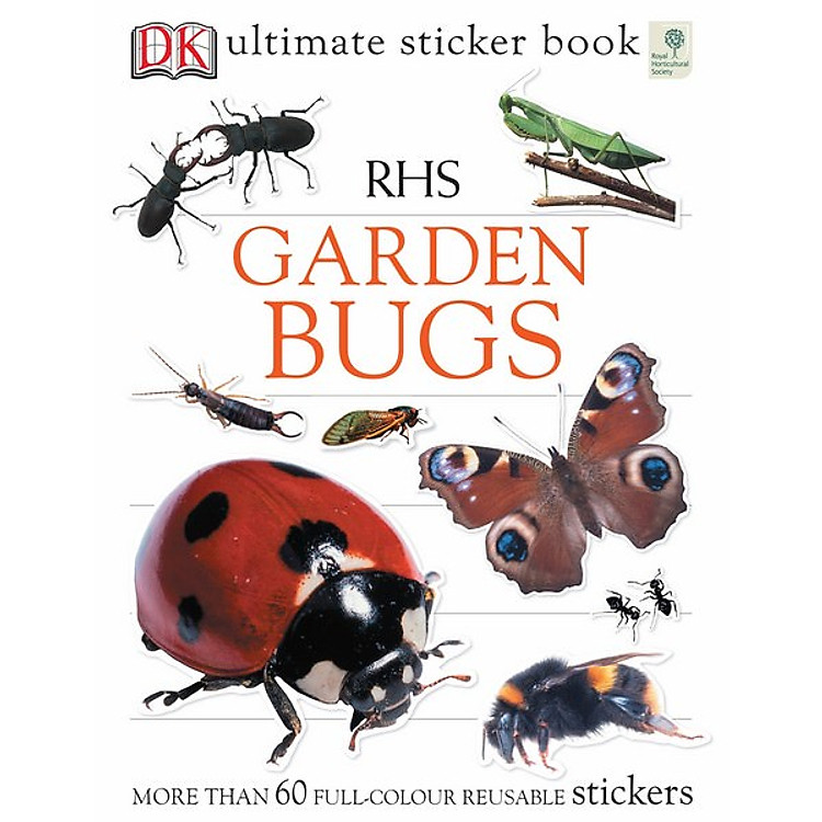 Sách RHS Garden Bugs Ultimate Sticker Book