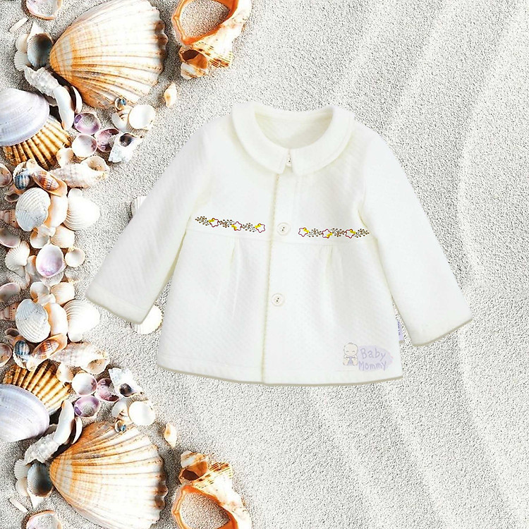 Áo Khoác Dệt Bông Baby Mommy Cho Bé 7-15Kg Siêu Nhẹ