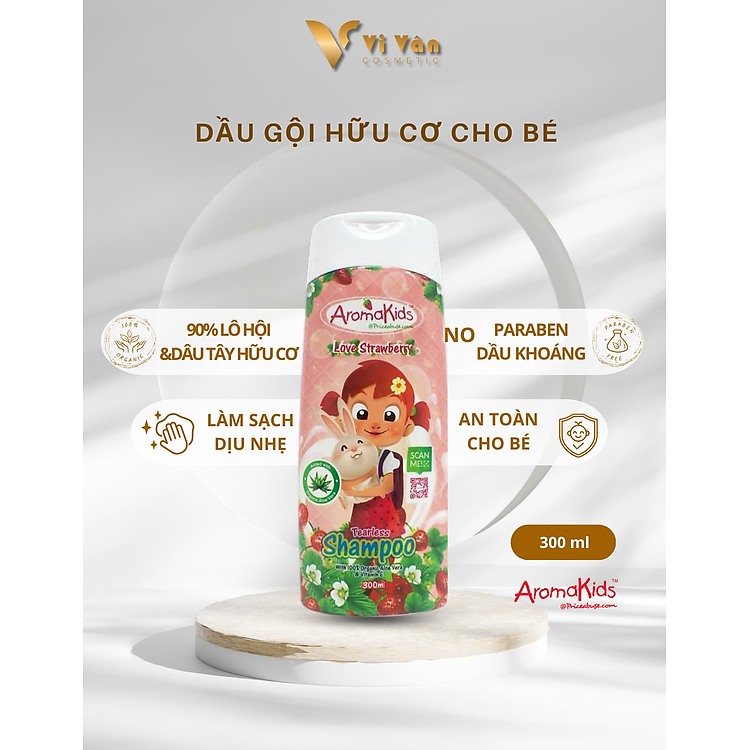 Chọn mua tại Shopee: Dầu gội hữu cơ AROMAKIDS cho bé mua giá tốt nhất tại Shop Mall
