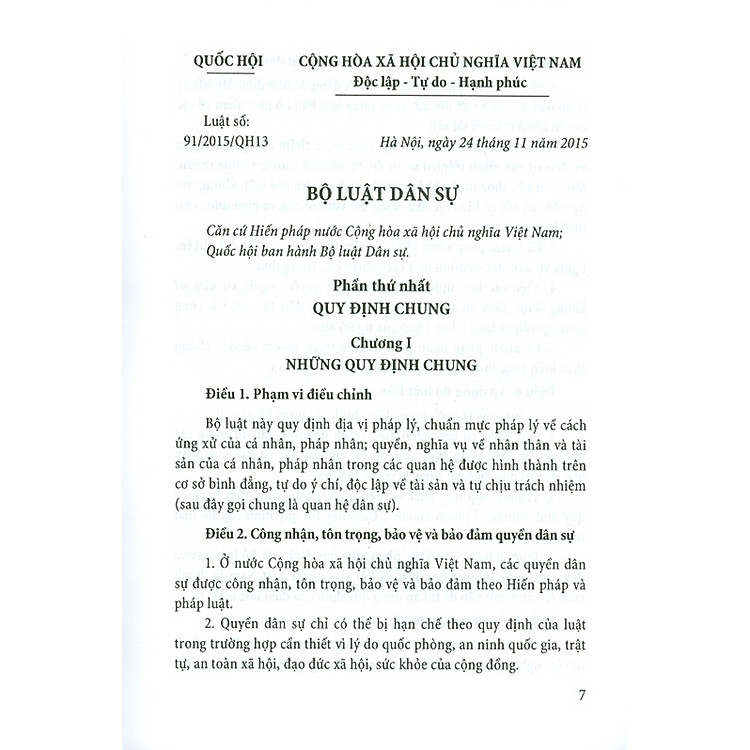 Bộ Luật Dân Sự Năm 2015 Và Các Văn Bản Hướng Dẫn Thi Hành - Ảnh 4