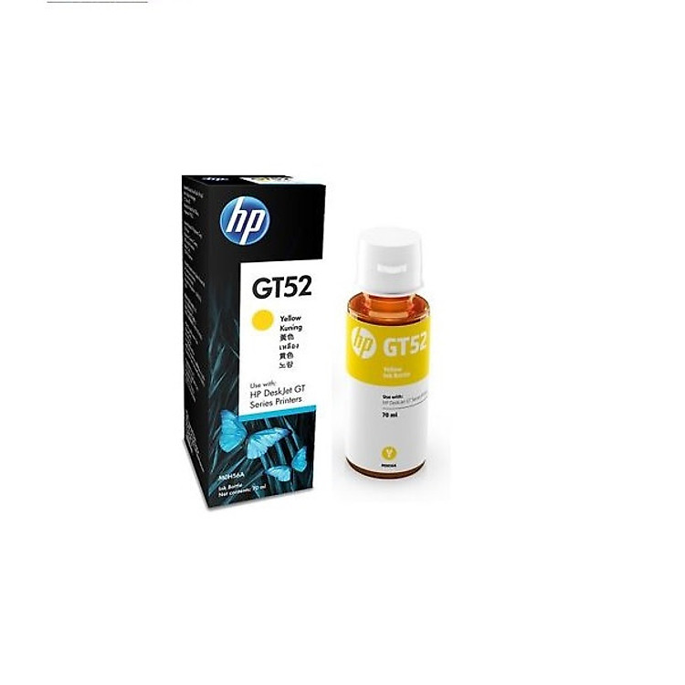 HP GT52 Yellow Original Ink Bottle (M0H56AA) - Hàng chính hãng