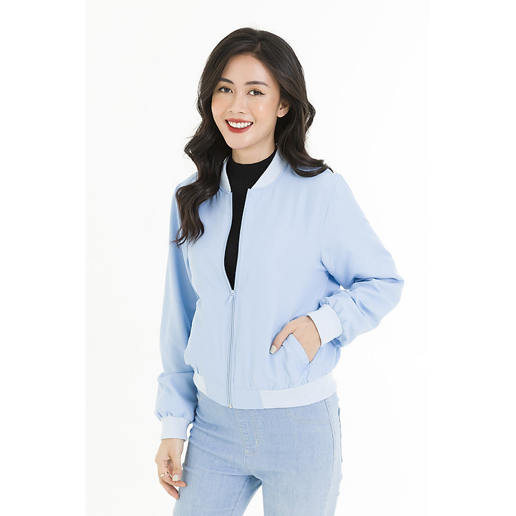 Áo bomber phối bo Lamer L65O19T022-S3300