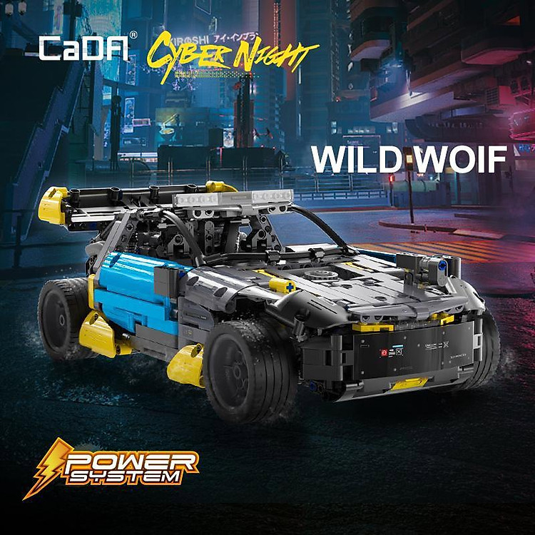 Xe Đua Wild Wolf CADA C62002W 1:12 Chính hãng Giá rẻ - Hình ảnh 2
