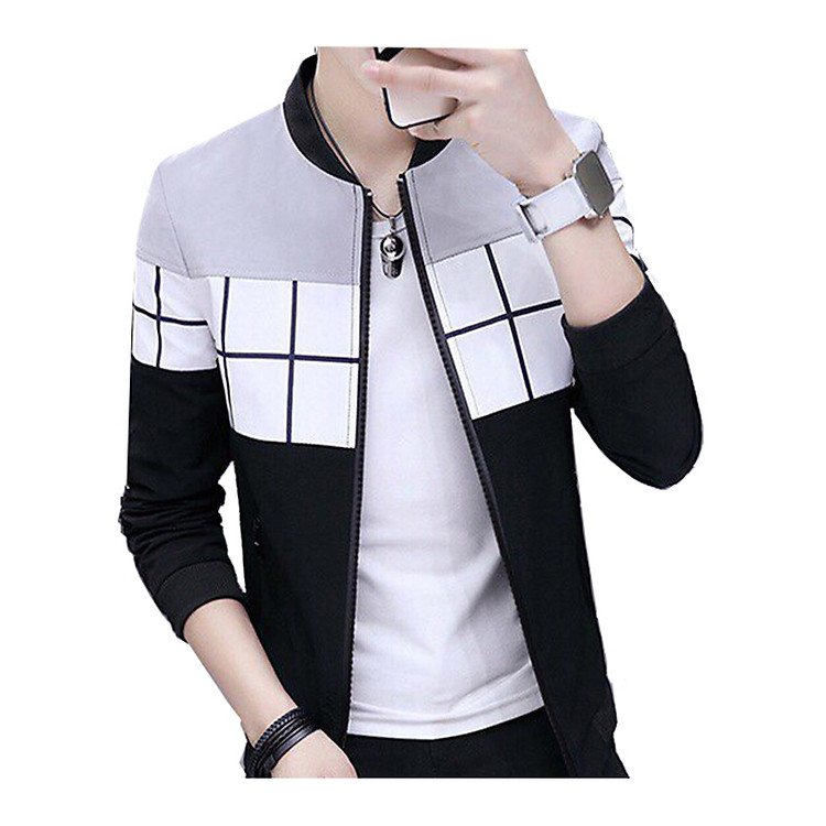 Áo khoác dù, sọc caro-DU7