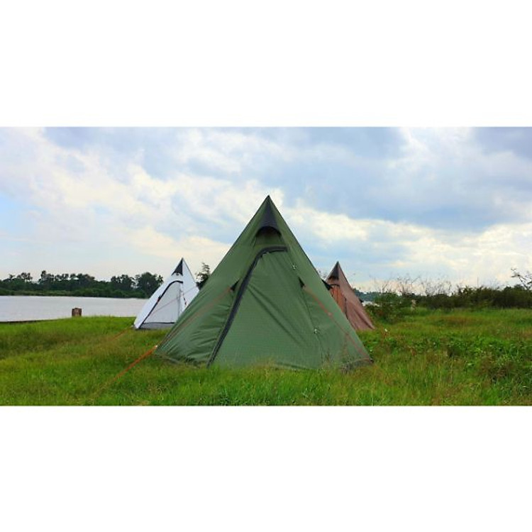 Lều trụ mông cổ dã ngoại ngoài trời