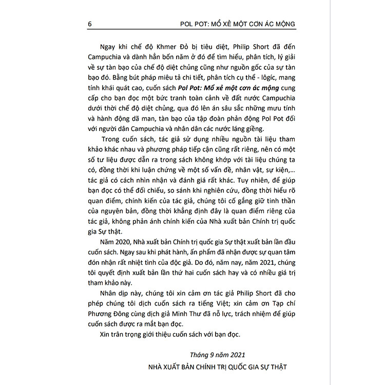 Pol Pot: M.ổ x.ẻ một cơn ác mộng (xuất bản lần thứ hai) - Ảnh 3