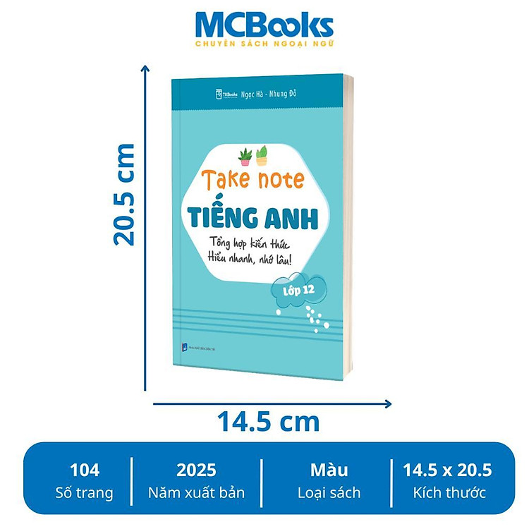 Take Note Tiếng Anh Lớp 10, 11, 12 - Tổng Hợp Kiến Thức Hiểu Nhanh, Nhớ Lâu - Ảnh 4