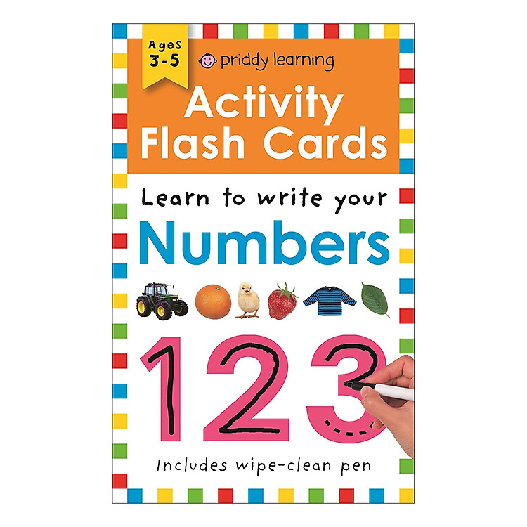 Sách Activity Flash Cards Numbers - Activity Flash Cards (Paperback)