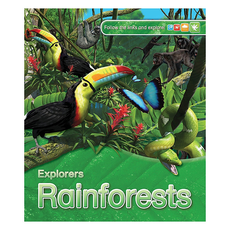 Sách Explorers: Rainforests