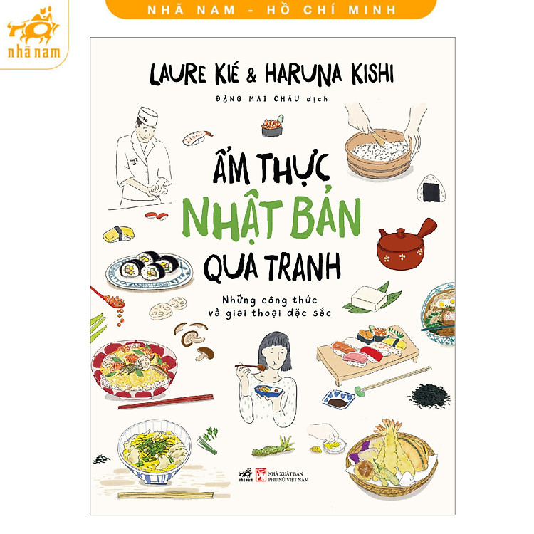 Sách - Series Ẩm thực các nước qua tranh (Nhã Nam HCM)