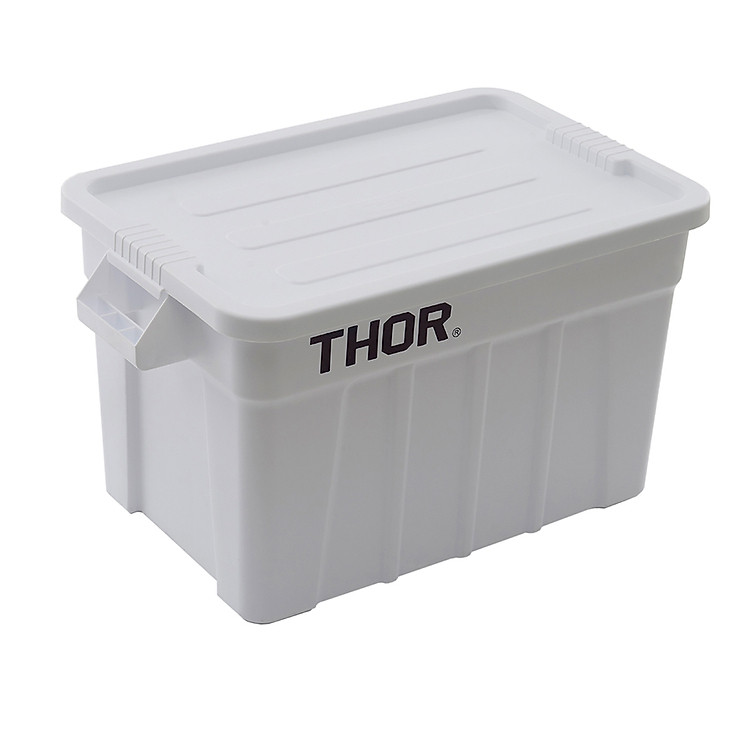 Thùng nhựa đựng đồ đa năng chịu lực dung tích lớn 75L có nắp HORECA TRUST mã 3012WH