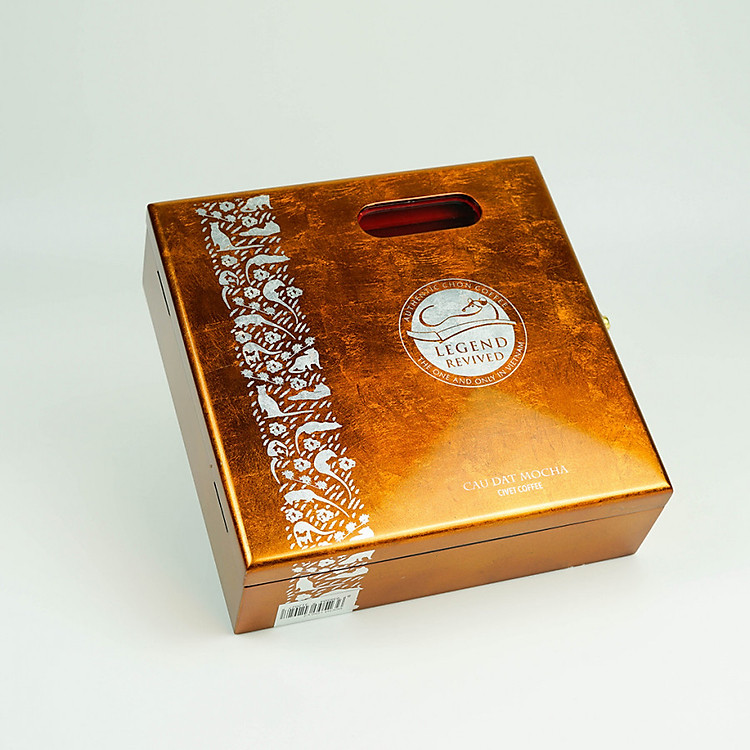 Cà phê Mocha Chồn Legend Revived – Hộp Sơn Mài 250g