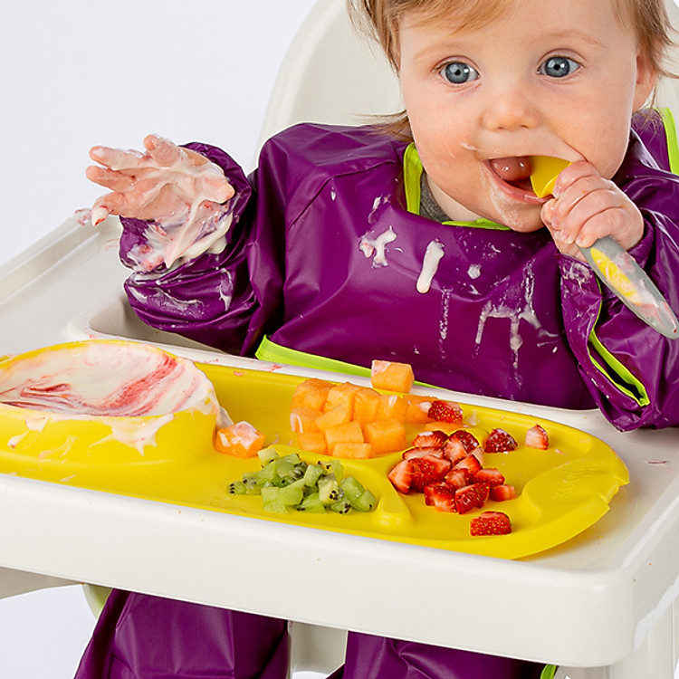 Mua Khay ăn dặm b.box kèm muỗng - Vàng Chanh Chính hãng Tiết kiệm - Hình ảnh 5