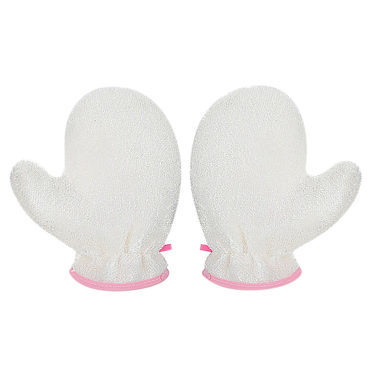 Đôi gang tay kiêm miếng rửa bát siêu tiện dụng GOLDSEE (trắng)