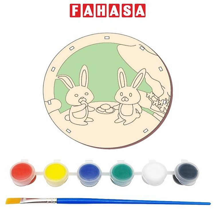 Lồng Đèn Trung Thu Gỗ Mộc + Màu Chính hãng Tiết kiệm