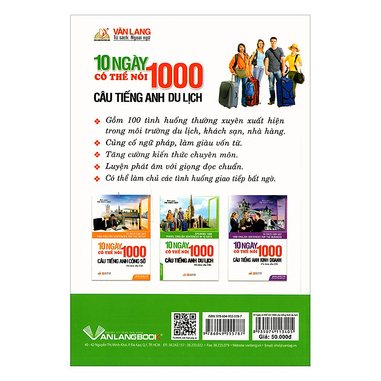 10 Ngày Có Thể Nói 1000 Câu Tiếng Anh Du Lịch - Ảnh 2