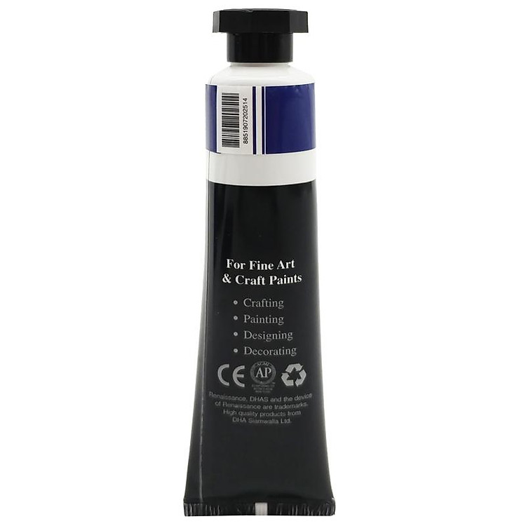 Tuýp Màu Acrylic 45 ml - Renaissance #340 - Ultha Blue - Ảnh 3