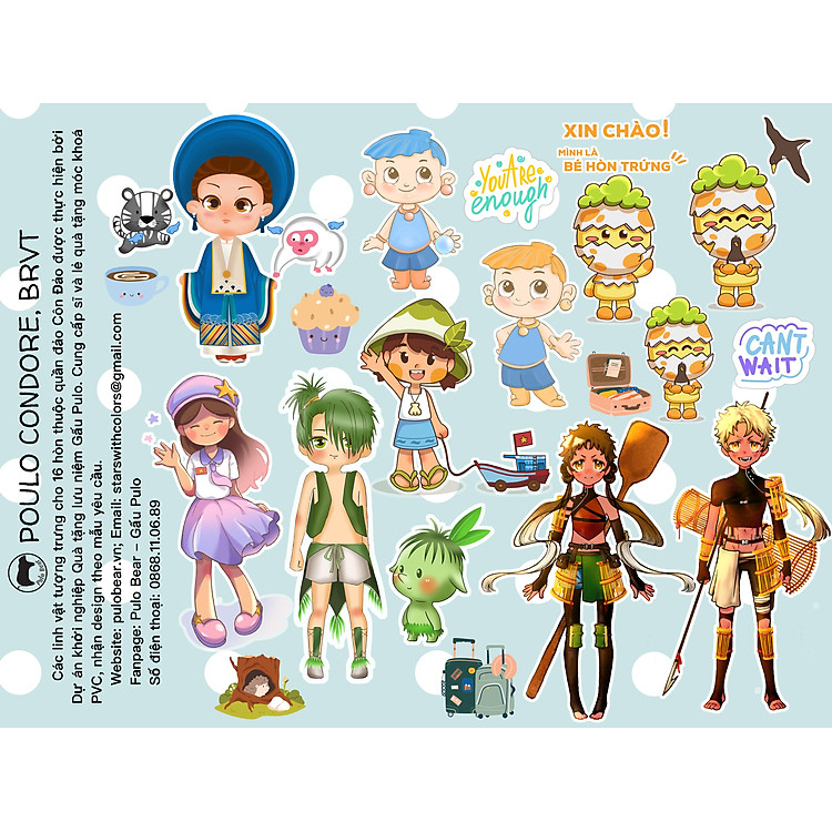 Sticker Pulo Bear - Ảnh 5