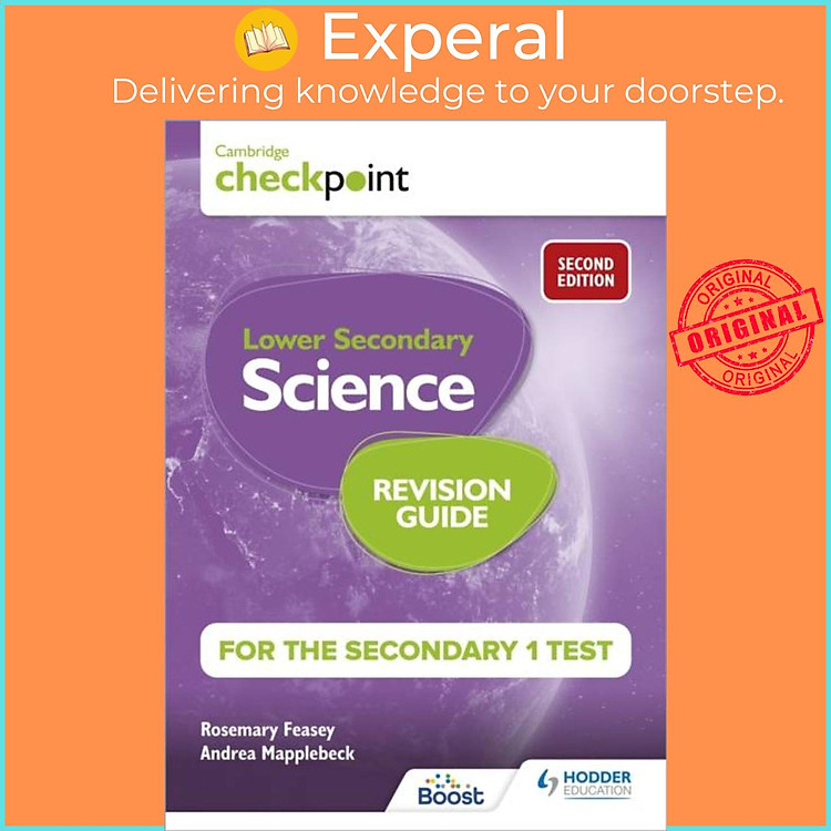 Sách - Cambridge Checkpoint Lower Secondary Science Revision Guide for the Secon by David Bailey (UK edition, paperback)