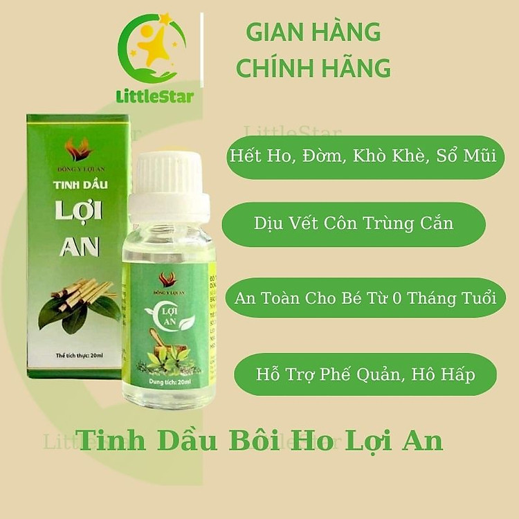 Tinh Dầu Lợi An 20ml Chính Hãng Chính hãng Giá tốt - Hình ảnh 2