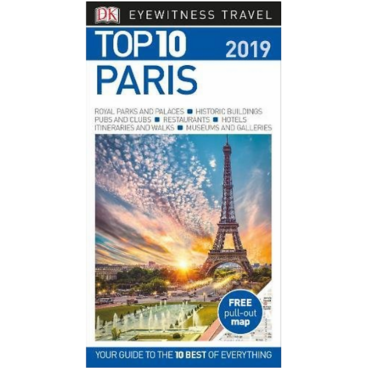 Sách DK Eyewitness Top 10 Paris
