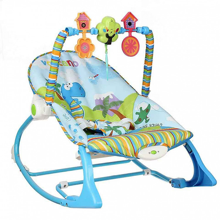 Ghế rung có nhạc và thanh đồ chơi vận động KK63562
